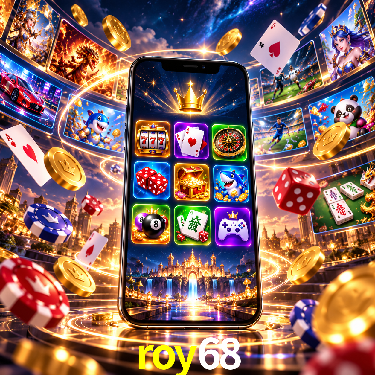 Descubra a Magia dos Jogos de Arcade no roy68